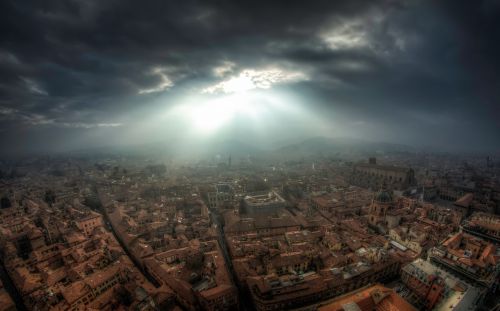 florence italy aerial