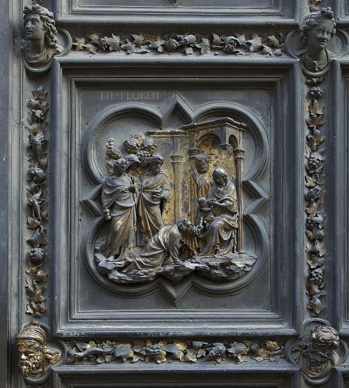 florence baptistery plaque