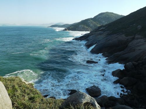 florianópolis mar brazil