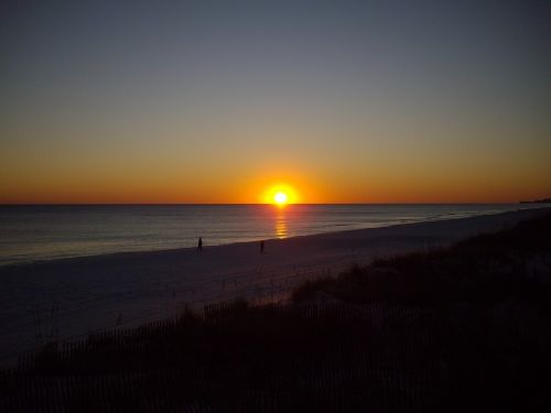 florida sunset beach