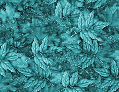 Floral Blue Background