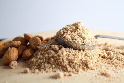 flour  almonds  food