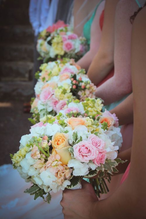 flower bouquet bridesmaid