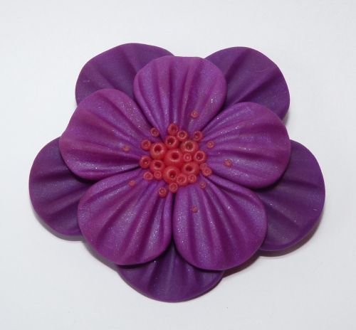 flower flower brooch handmade