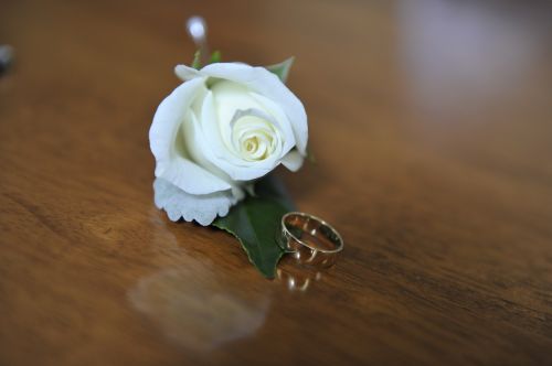 flower wedding ring