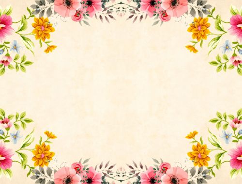 flower background vintage