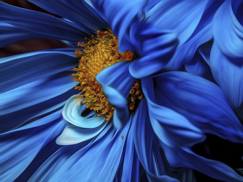 flower  blue  bloom