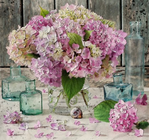 flower  pink  vase