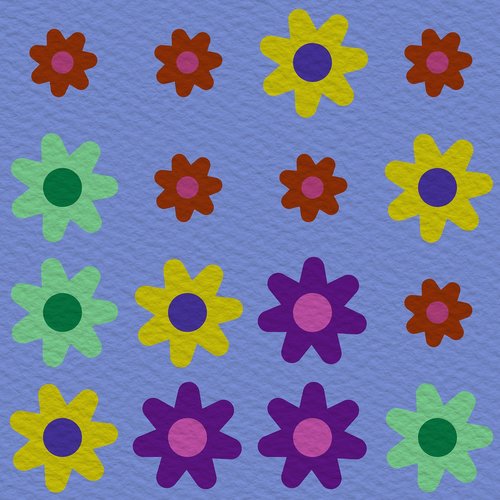 flower  pattern  paper