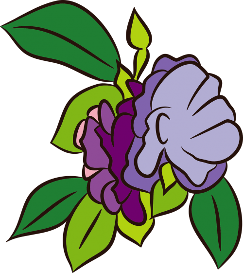 flower flora violet