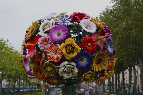 flower ball lyon deco