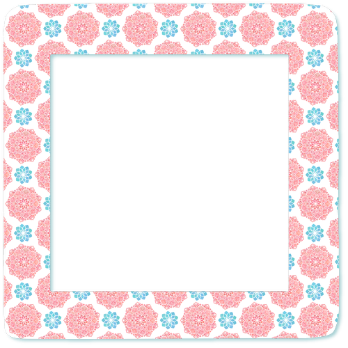 flower frame  border  pink