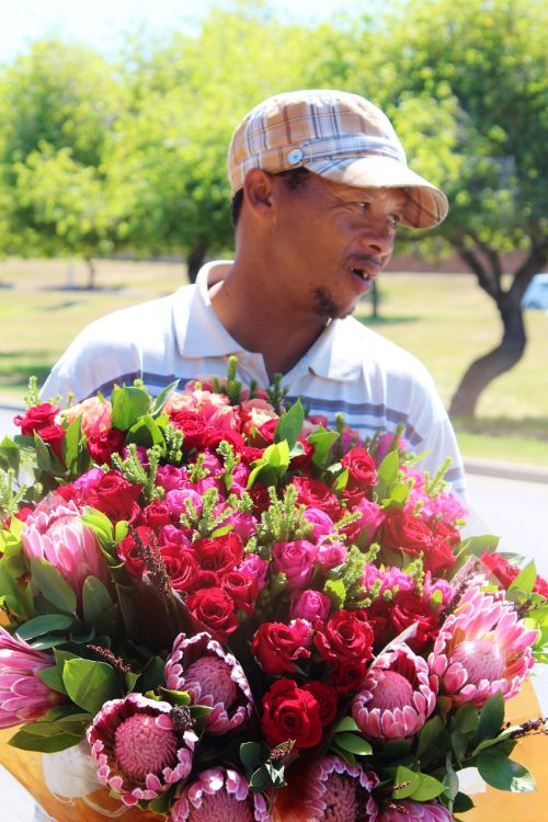 flower seller flowers rose