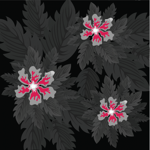 flower vector background flower design