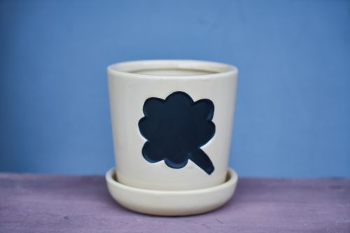 flowerpot ceramic decor