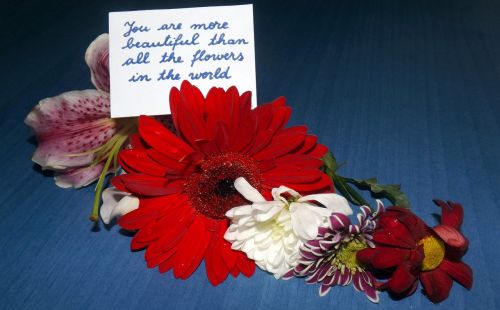 flowers message love