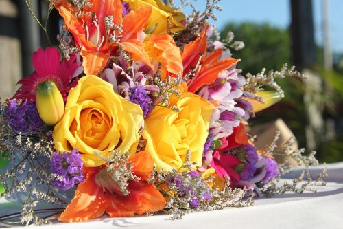 flowers wedding bouquet