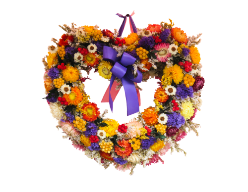 flowers arrangement heart