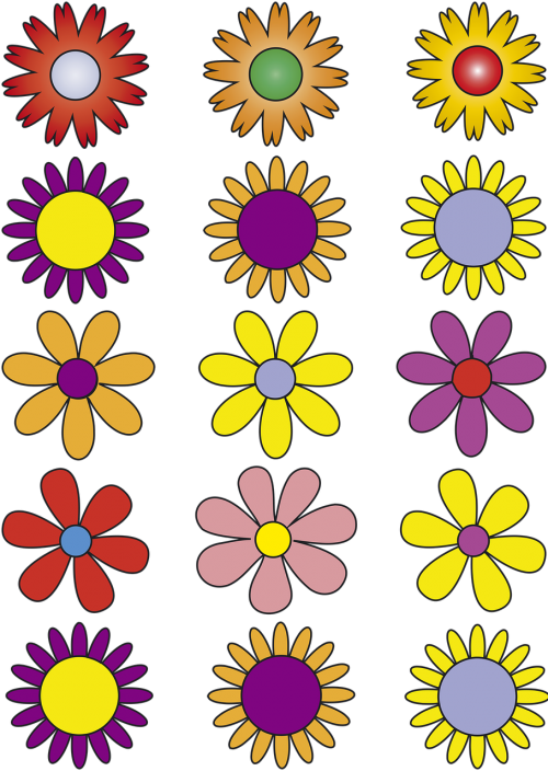 flowers vector flowers abstract