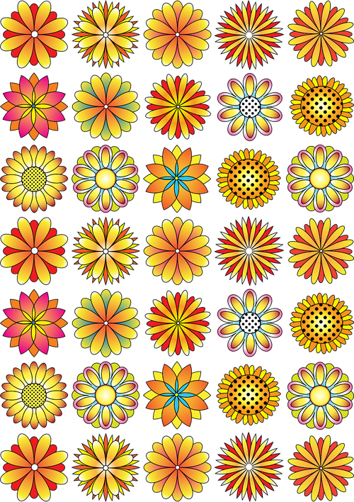 flowers  pattern  design