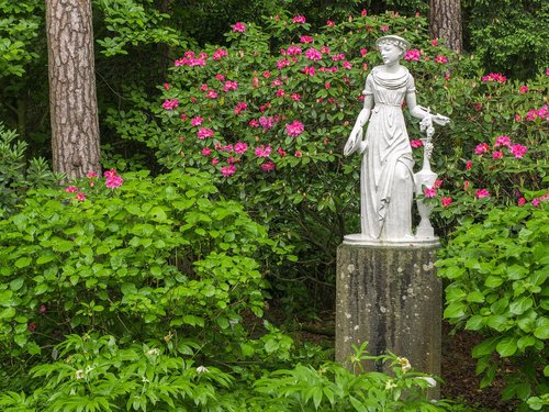 flowers  park  sculpture