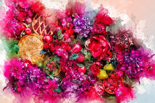 flowers  bouquet  art