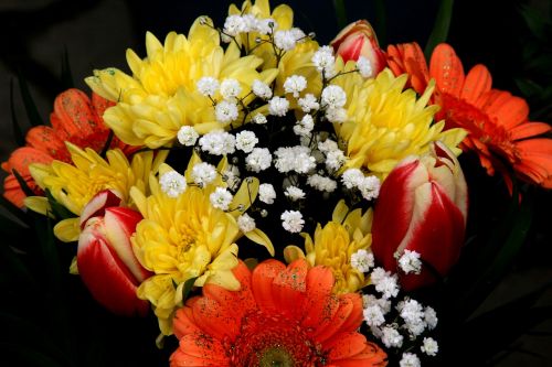 flowers coloring bouquet