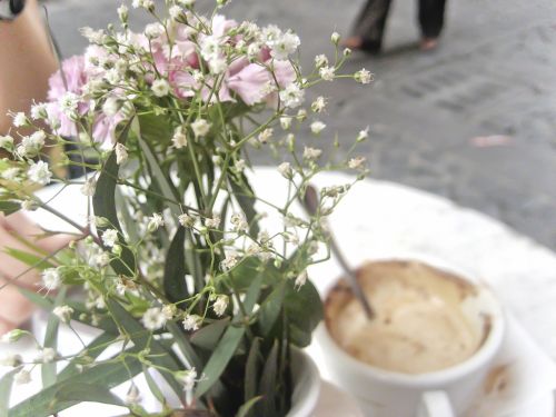 Flowers And Coffee