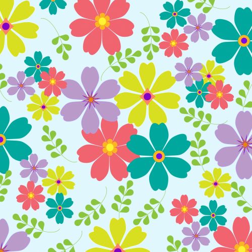 Flowers Floral Background