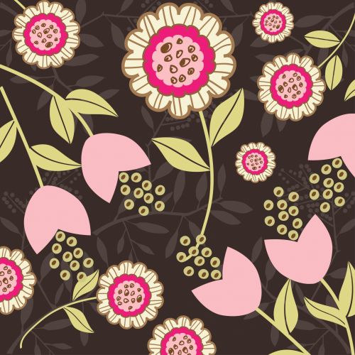 Flowers Illustration Background