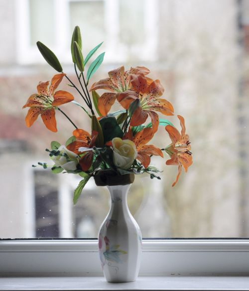 Flowers In  A Vase