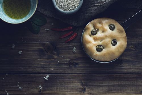 focaccia flat bread flat