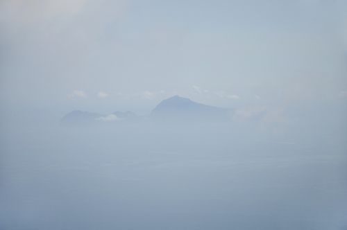fog mountain italy