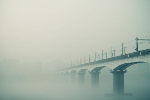 fog bridge foggy