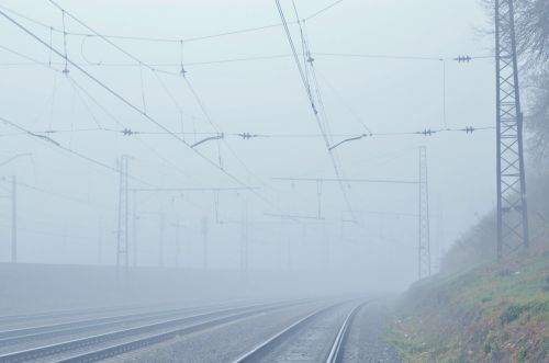 fog dampness railway