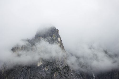 fog mountain rocky mountain