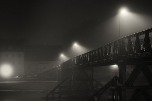 fog night darkness