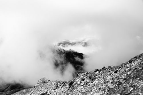 fog new zealand snow