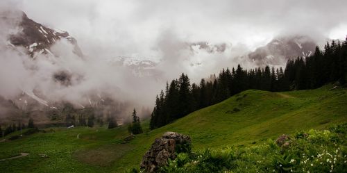 fog alps austria