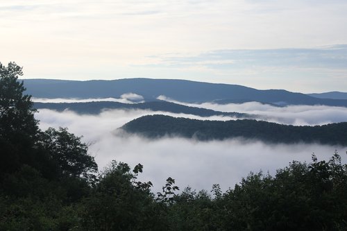 fog  mountains  appalachia