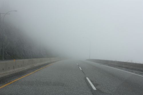 fog road route