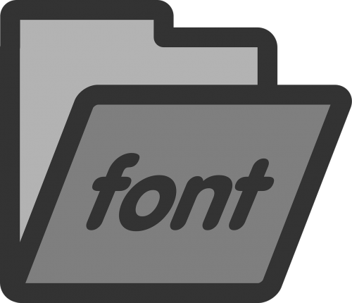 folder font directory