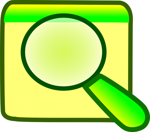 folder magnifying glass search