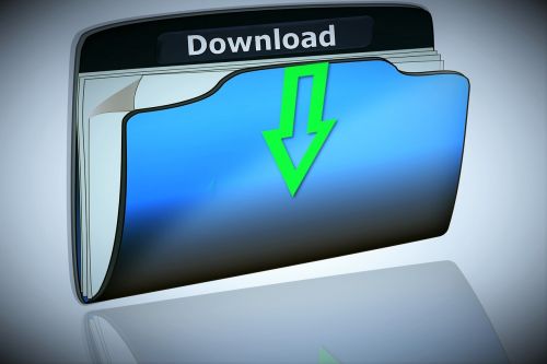 folder arrow download