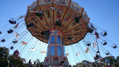 folk festival fair carousel