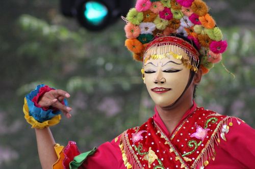 folklore mask dancer