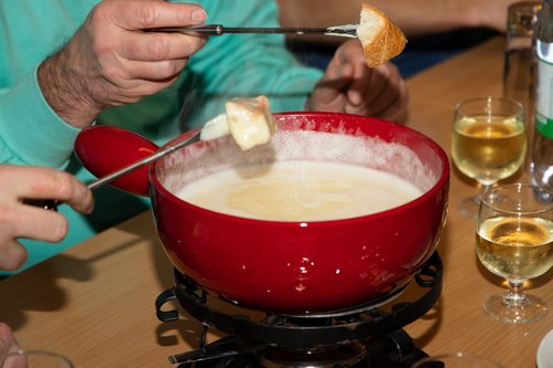 fondue  cheese  melt