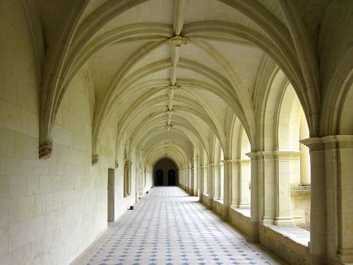 fontevraud abbey cloister france