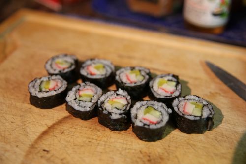 sushi food japanese