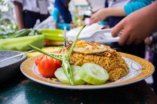 food dish vegetables